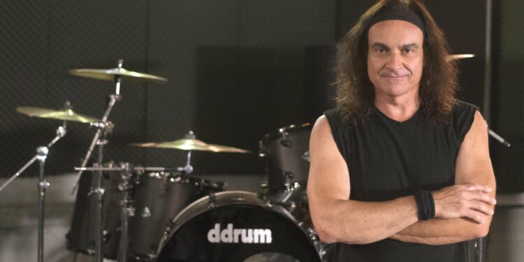 Vinny Appice. Photo taken At Mates Rehearsal in  North Hollywood  on 09/01/15.